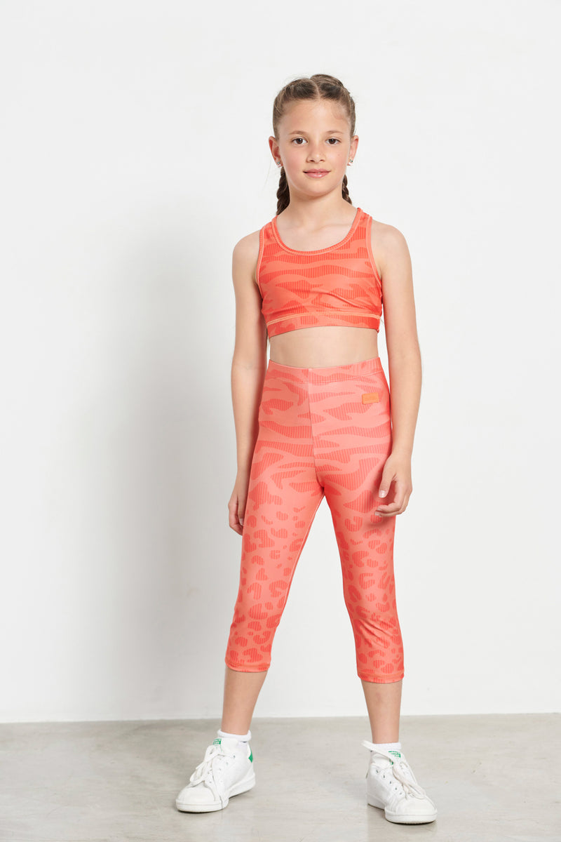 Kids’ BDTK 3/4 sports leggings for girls…