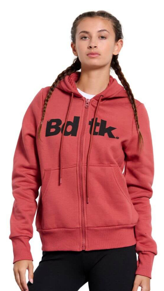 Women's Bdtk hooded zip sweater