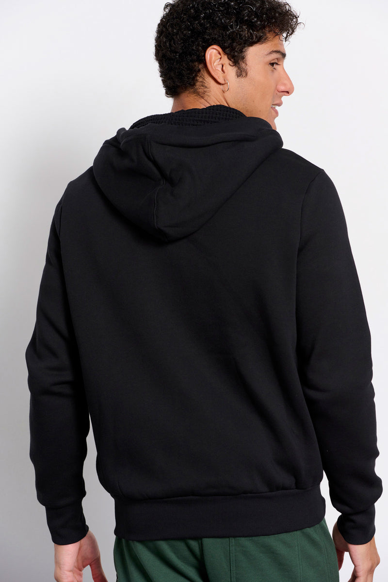 Men's Bdtk hooded zip sweater