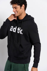 Men's Bdtk hooded zip sweater