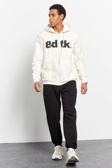 Men's Bdtk hooded zip sweater