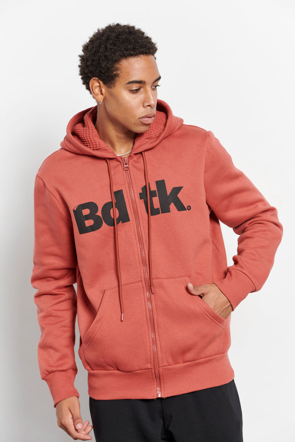 Men's Bdtk hooded zip sweater .. SS