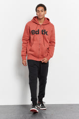 Men's Bdtk hooded zip sweater