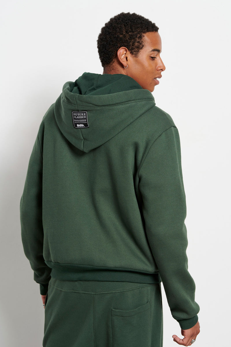 Men's Bdtk hooded zip sweater