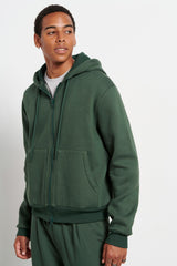 Men's Bdtk hooded zip sweater