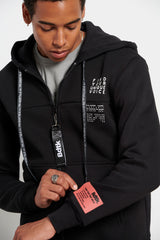 Men's hooded zip sweater `SPEAKOUT`