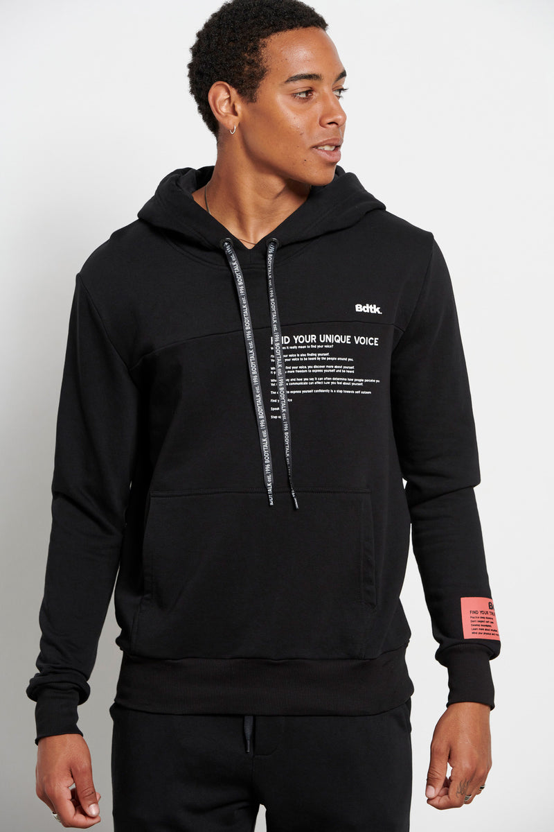 Men's hoodie `SPEAKOUT`