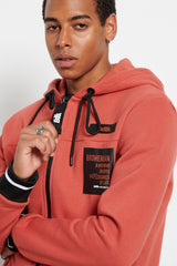 Men's hooded zip sweater `BROHEMIAN`