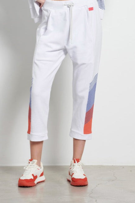 Women’s "BAUHAUS" loose fit 7/8 sweatpants…