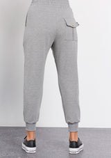 Women's high waisted joggers `LUX` B54