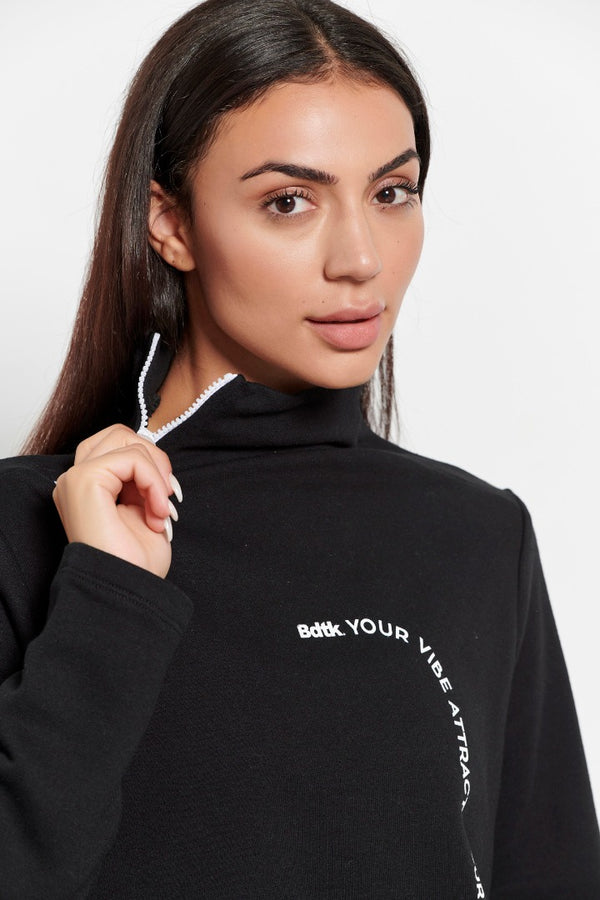 Women's long sleeve turtleneck shirt `BDTK TRIBE`