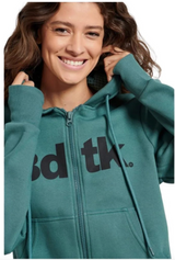 Women's Bdtk hooded zip sweater