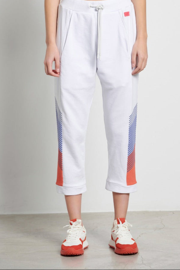 Women’s "BAUHAUS" loose fit 7/8 sweatpants…