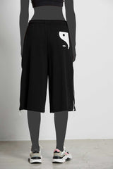 Women’s "YINYANG" high-waisted jupe culotte