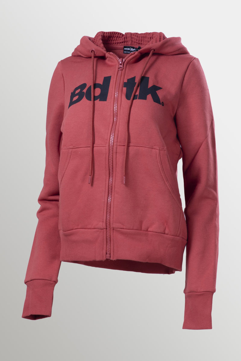 Women's Bdtk hooded zip sweater