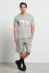 Men's "BEACH" bermuda shorts