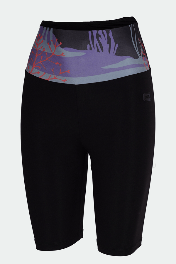 Women’s "CORALREEF" high-waisted 2/4 leggings