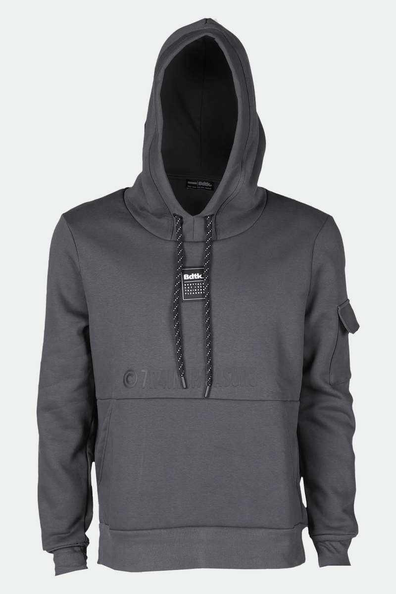 Men’s ‘PLEASURE IS’ sweatshirt with hood