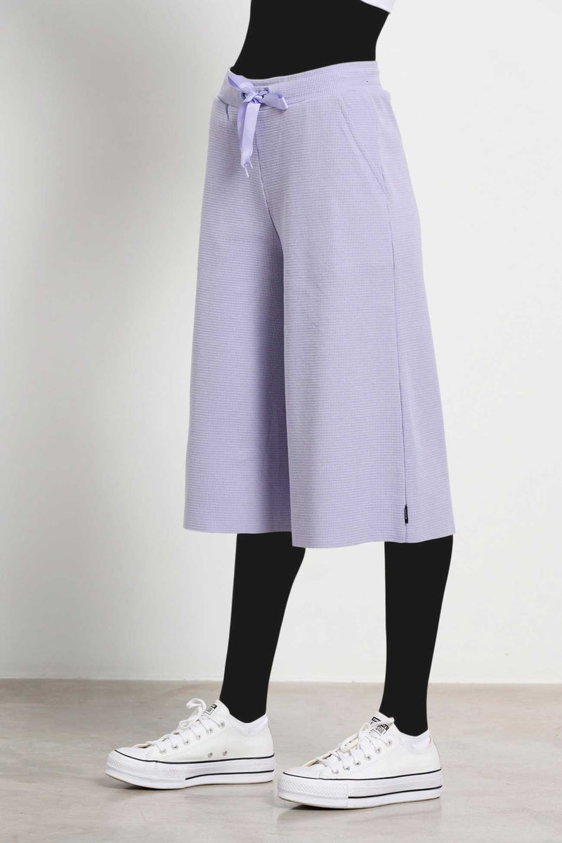 Women’s "MAKEUP" high-waisted jupe culotte