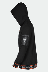 Men’s ‘GEN Y’ hooded zip sweater