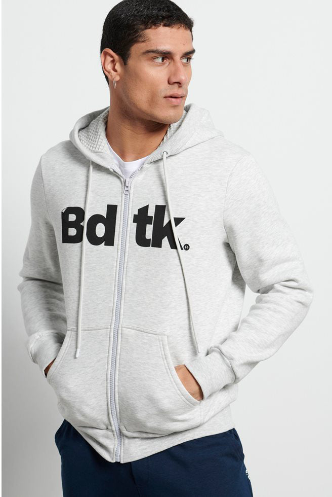 Men’s Bdtk zip sweater with hood…