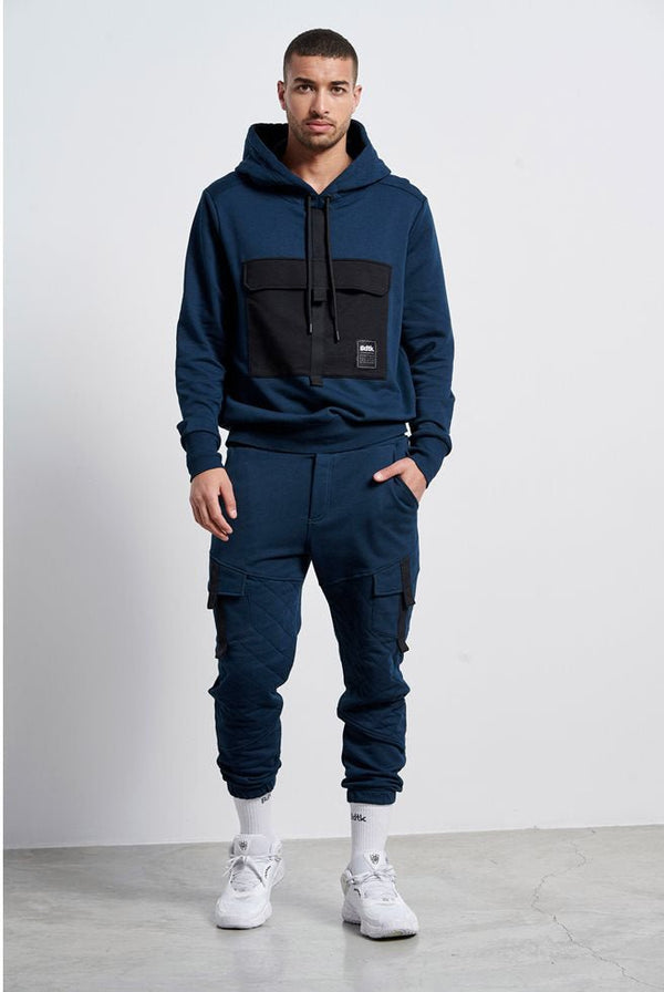 Men's heavy-duty cargo jogger sweatpants