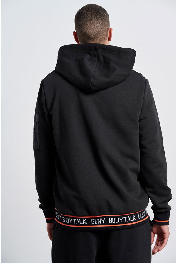 Men’s ‘GEN Y’ hooded zip sweater