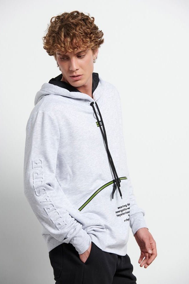 Men’s ‘MORE FUN’ sweatshirt with hood