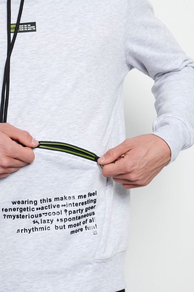 Men’s ‘MORE FUN’ sweatshirt with hood