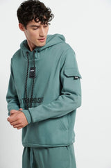 Men’s ‘PLEASURE IS’ sweatshirt with hood