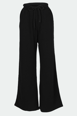 Women's ‘PANTS ON’ wide-cut sweatpants