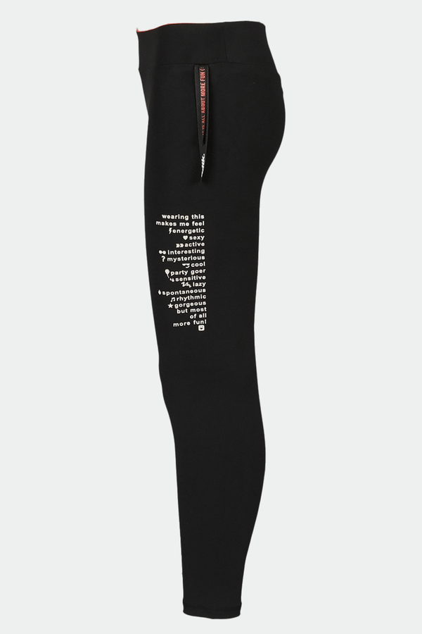 Women’s ‘MORE FUN’ sports leggings